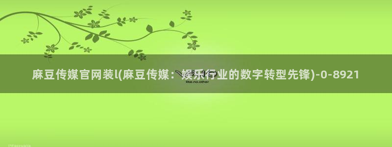麻豆影视